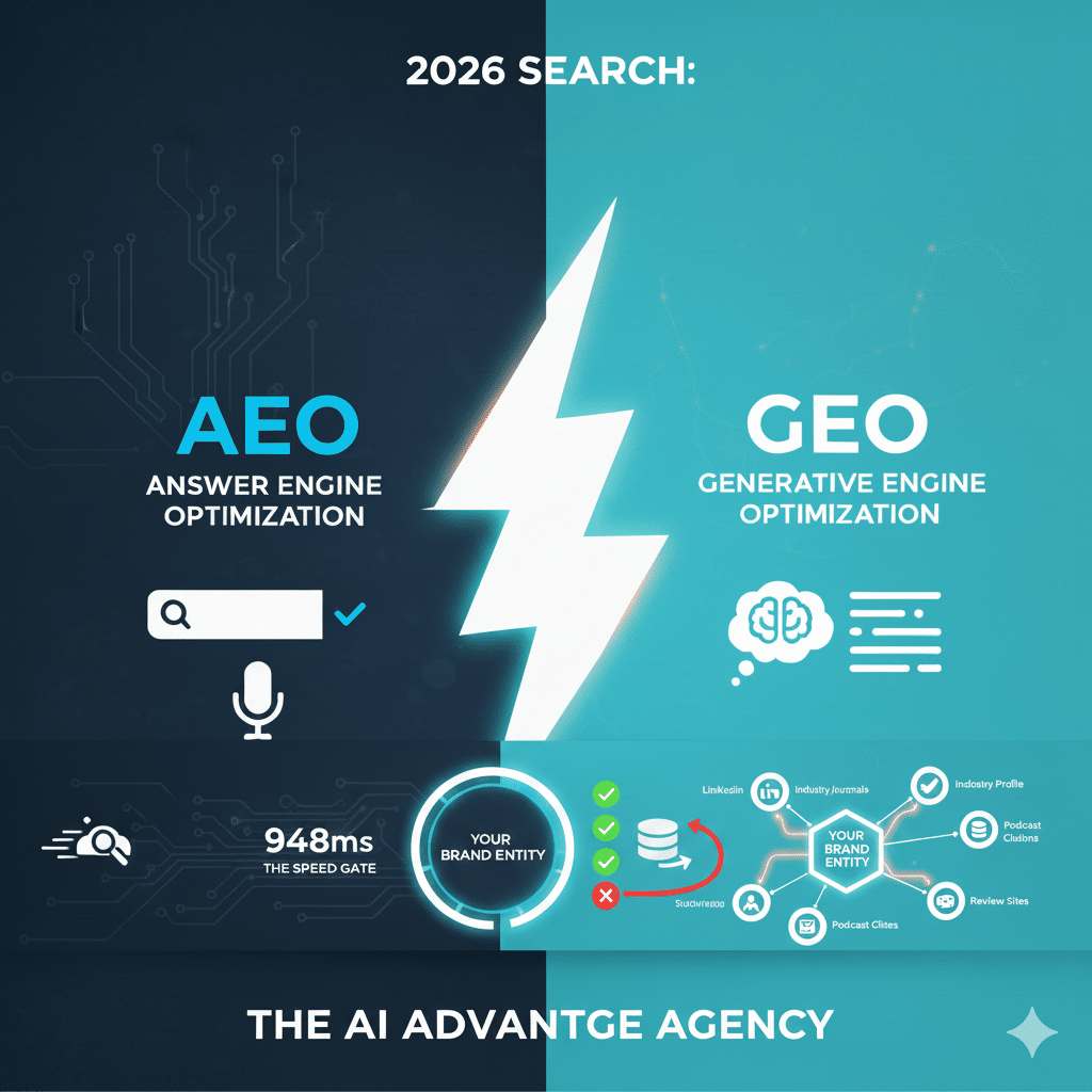 AEO vs GEO: How to Choose the Winning AI Search Strategy in 2026