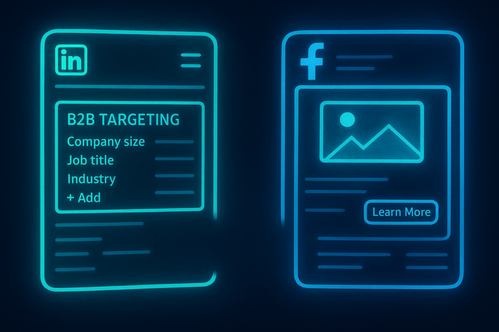 LinkedIn vs Facebook Ads for SaaS